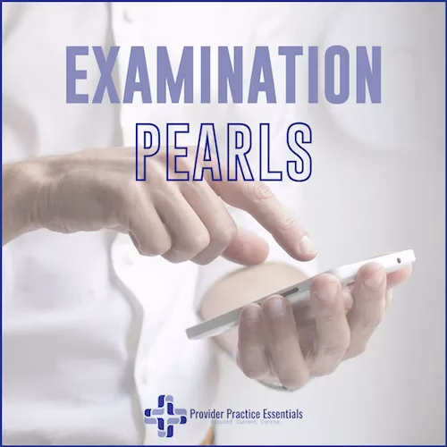 medical examination tips