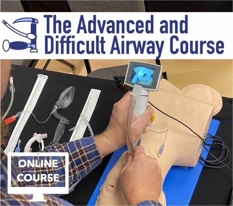 The Advanced And Difficult Airway Course Dallas 2022 July Provider 