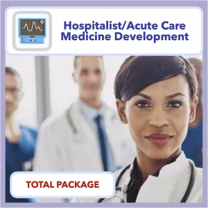 Hospitalist, Acute Care, and Critical Care Professional Development Complete Review Series Bundle